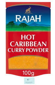 RAJAH CARIBBEAN HOT CURRY 100G
