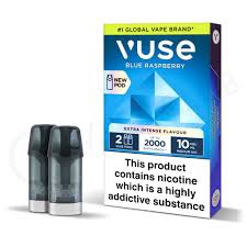 VUSE BLUE RASPBERRY 2 PODS