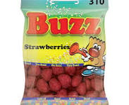 BUZZ STRAWBERRY STRIPES 47G