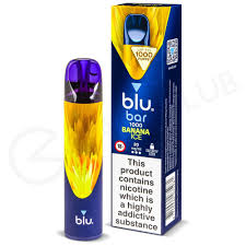 BLU BAR BANANA ICE 1000