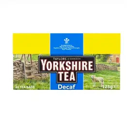 YORKSHIRE TEA DECAF 125G