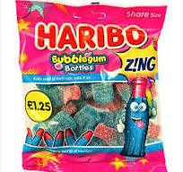 HARIBO BUBBLE GUM 160G