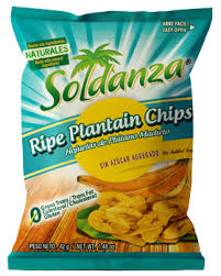 SOLDANZA PLANTAIN CHIPS 42G