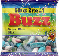 BUZZ SOUR BLUE MIX 45G