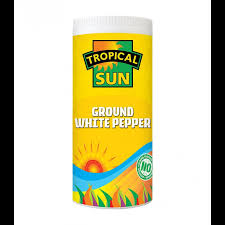 TROPICAL SUN GROUND WHITE PEPPER 100G
