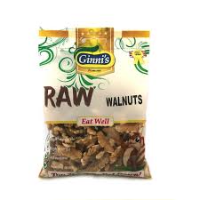 GINNIS RAW WALNUTS 50G