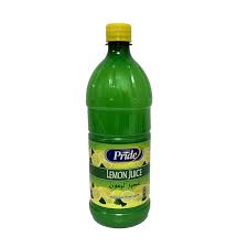 PRIDE LEMON JUICE 1L
