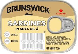 BW SARDIN SOYA OIL 106G