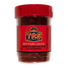 TRS RED FOOD COLOUR 25G