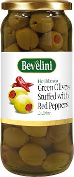 BEVELINI GREEN OLIVES
