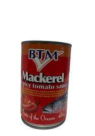BTM MACKEREL SPICY TOMATO 425G