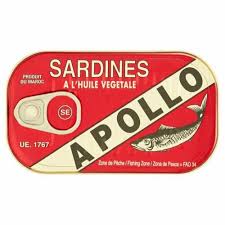 APOLLO SARDINE VEGE OIL 125G