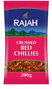 RAJAH CRUSHED CHILLI 200G