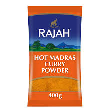 RAJAH HOT MADRAS CURRY POW 400