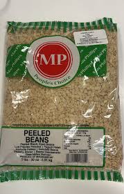 MP PEELED BEANS .91KG