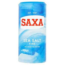 SAXA SEA SALT FINE 350G