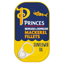 PRINCES MACKERL FILLET SUN125G