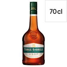 THREE BARRELS 70CL