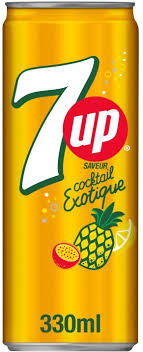 7UP COCKTAIL EXOTIQUE 33CL