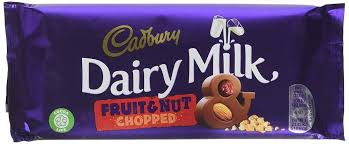 CADBURY DAIRY FRUIT NUT 95G