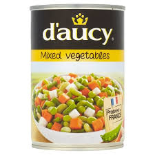 .DAUCY MIXED VEGETABLES 400G