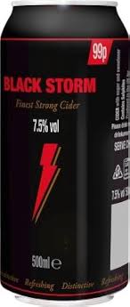 BLACK STORM CAN 500ML
