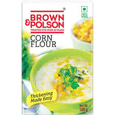 BROWN POLSON CORN FLOUR 500G