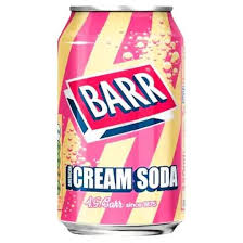 BARR CREAM SODA 330ML