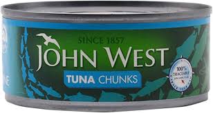 JW TUNA CHUNKS IN BRINE 145G