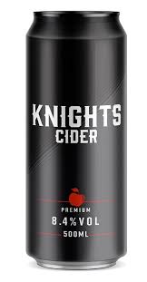 KNIGHTS CIDER CAN 500ML