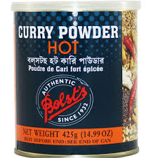 BOLSTS HOT CURRY POW 425G