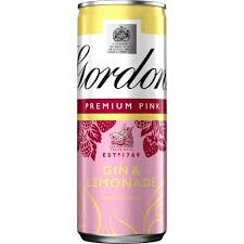 GORDONS PINK GIN TONIC 250ML
