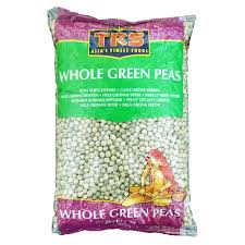 TRS WHOLE GREEN PEAS  2KG