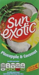 SUN EXOTIC PINEAPPLE COC 288ML