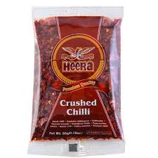 HEERA CRUSHED CHILLIES 50G