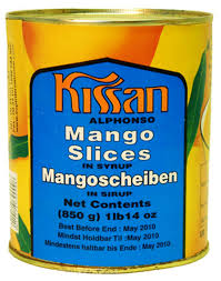 KISSAN MANGO SLICES 850G