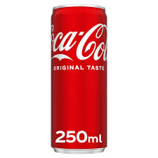 COCA COLA SLIM CAN 250ML