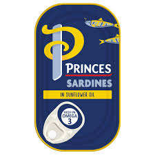 PRINCES SARDINES SUN OIL 120G