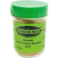 PREEMA GREEN FOOD COLOUR 25G