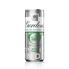 GORDONS GIN&DIET TONIC 250ML