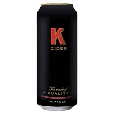 K CIDER CAN 500ML