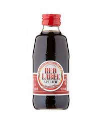 RED LABEL APERITIF WINE 20CL