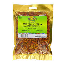 HAX BRAND WHOLE HOT PEPPER 80G