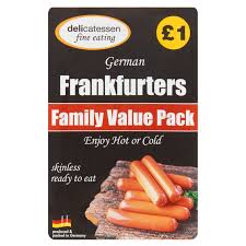 DELI FRANKFURTERS 240G