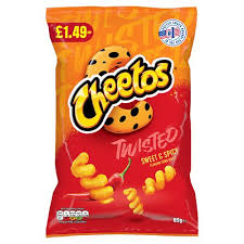 CHEETOS TWISTED FLAMIN HOT 85G