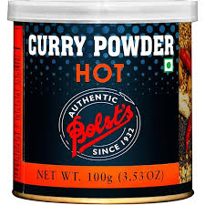 BOLSTS HOT CURRY POWDER 100G