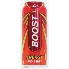 BOOST RED BERRY CAN 500ML