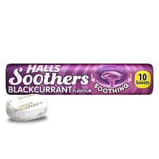 HALLS SOOTHERS BLACKCURRENT