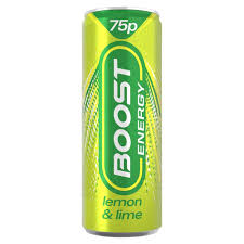 BOOST LEMON&LIME CAN 250ML