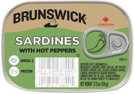 BW SARDINE HOT PEPPER 106G